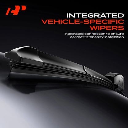 Set of 3 Windshield Wiper Blades for Ford Bronco (2021–2024)