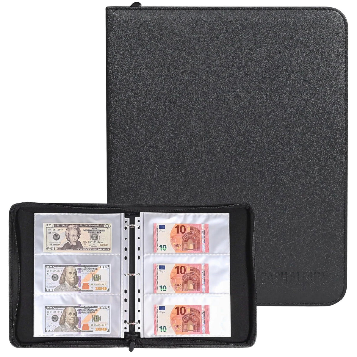 Cash Collection Book for Currency Holder Album (180 Pages)