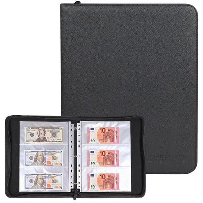 Cash Collection Book for Currency Holder Album (180 Pages)