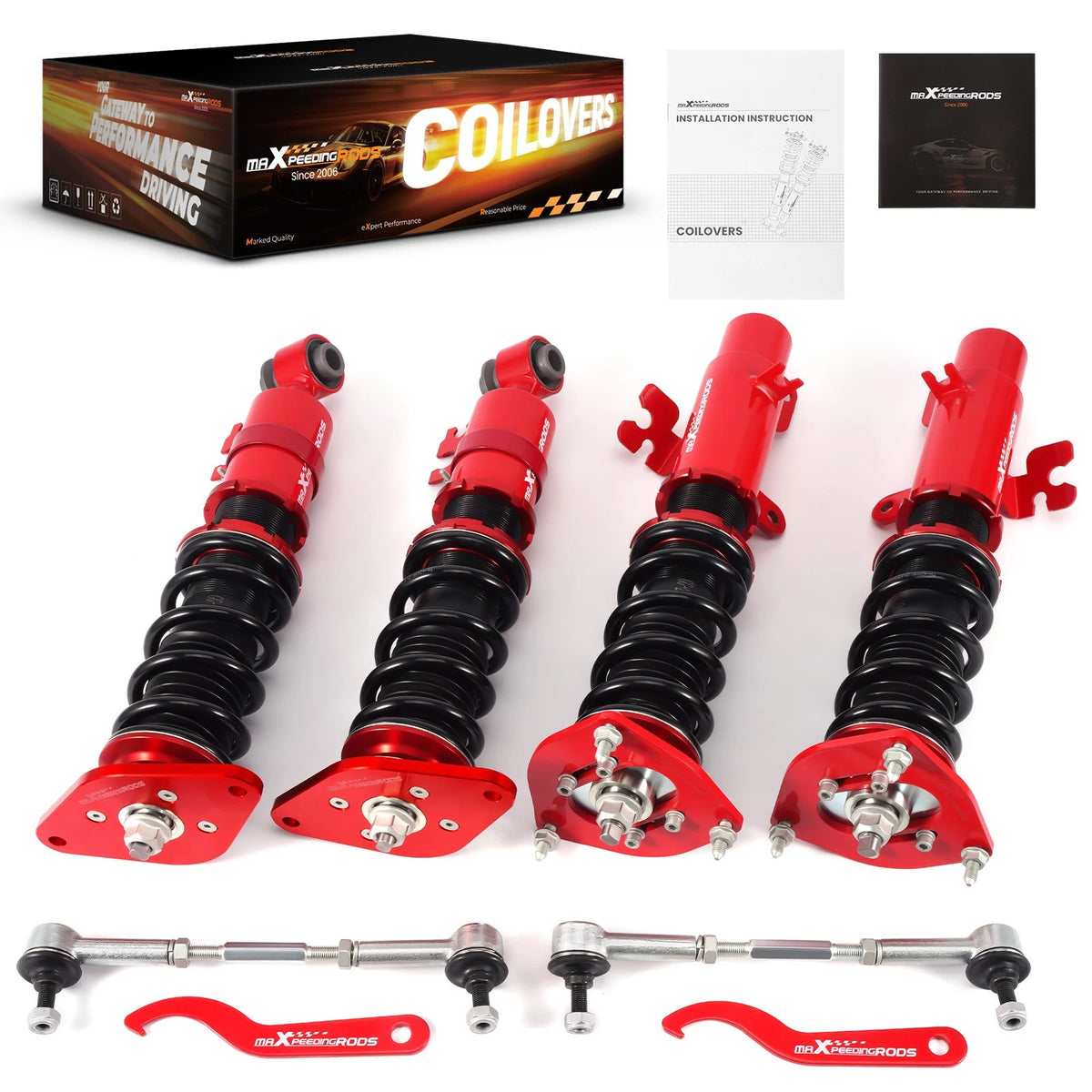 Adjustable Coilovers Suspension Kit for Mini Cooper R56 (2007–2015) CJB3YQ