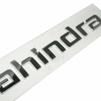 Rear Tailgate Badge Emblem for Mahindra Scorpio XUV Xylo (0108GBA0035IN)