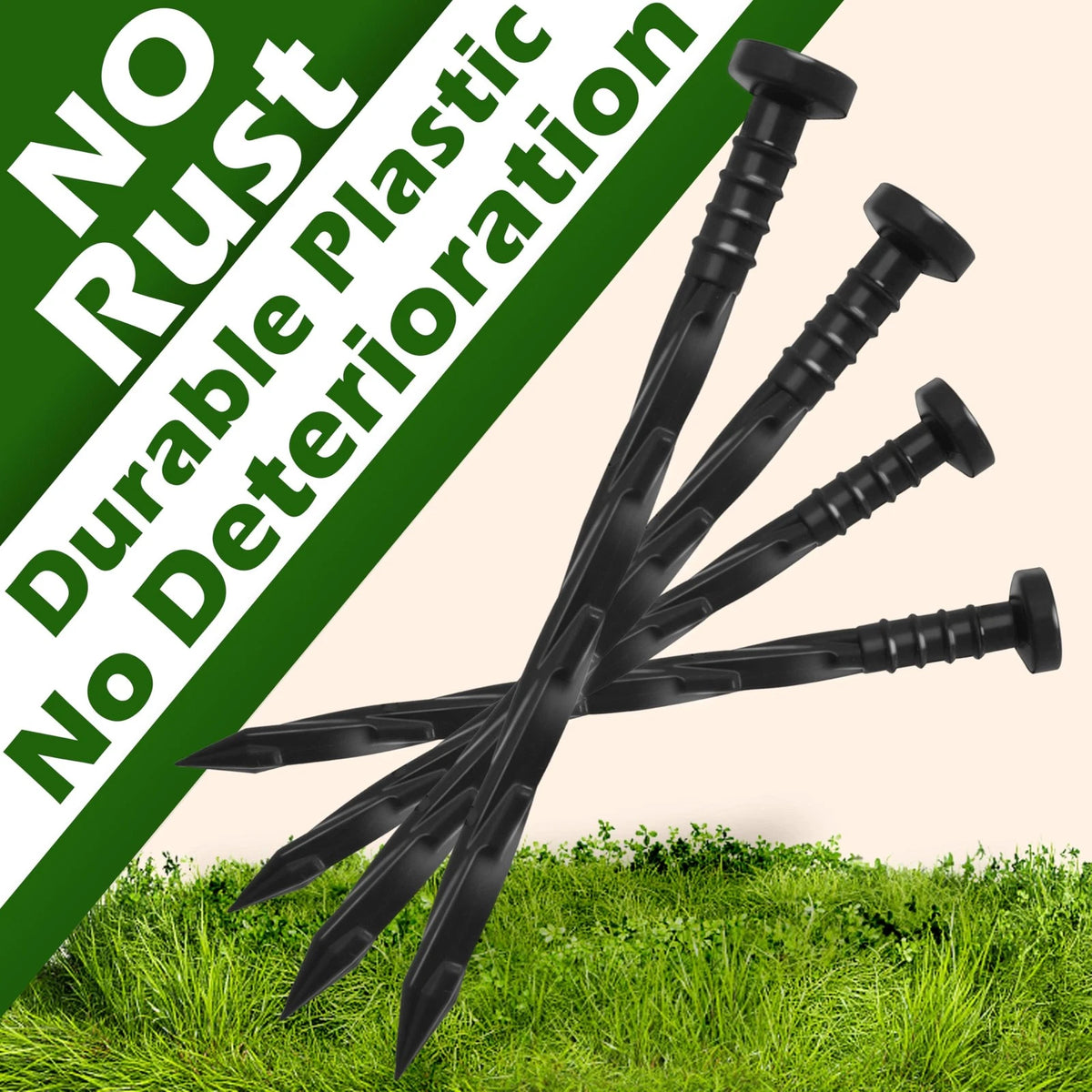 30 pcs Landscape Edging Anchoring Spikes for Yard Lawn Paver Edging