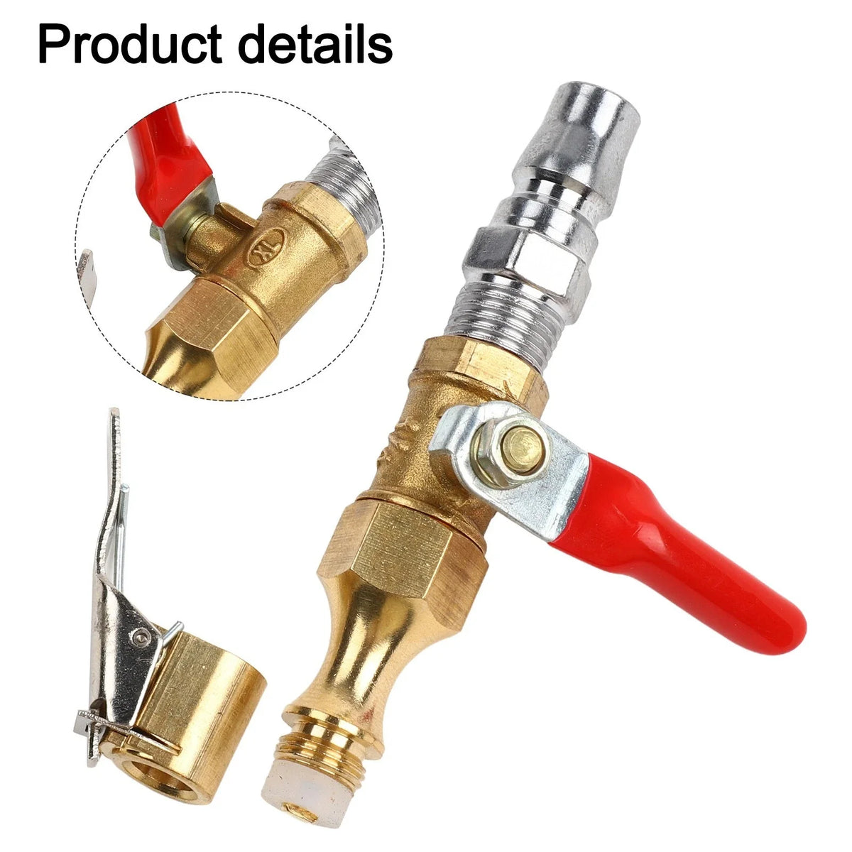 Compact Air Compressor Tire Deflation Tool for Vehicle Care