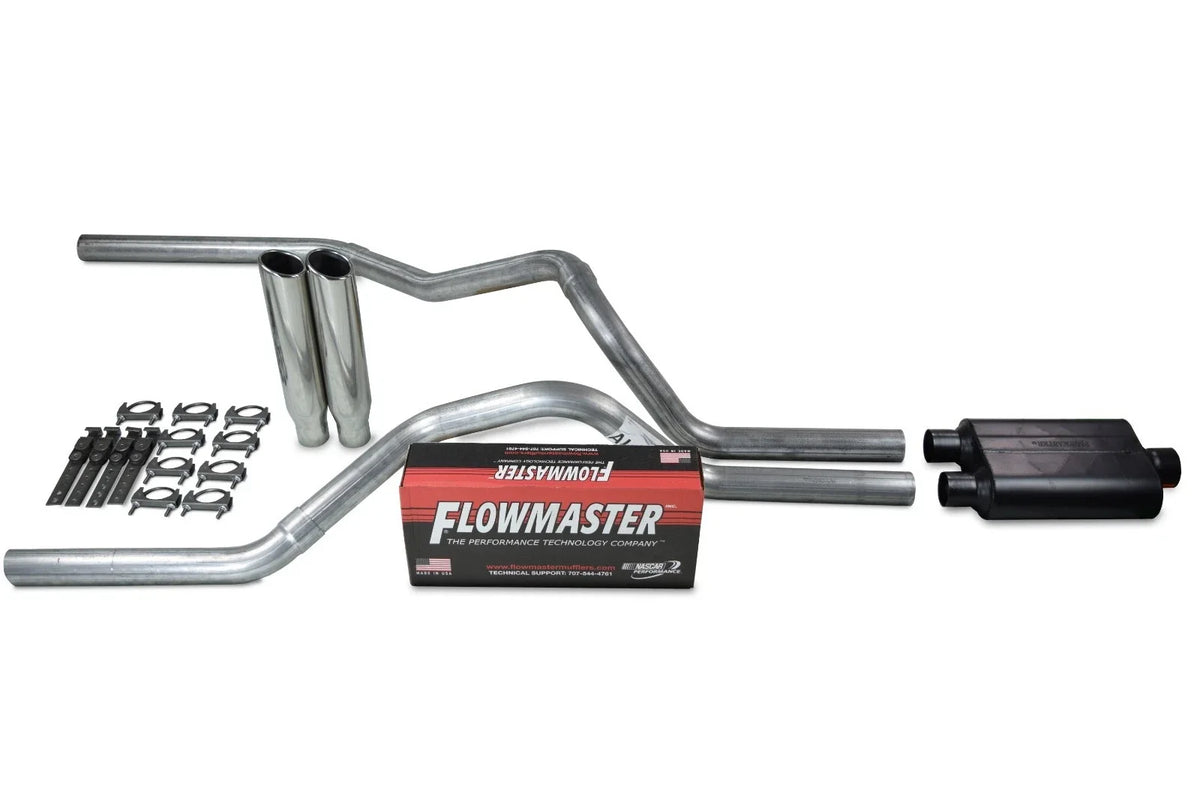 Dual Exhaust Kit for Chevy GMC 1500 (1988–1995) - Flowmaster Super 44