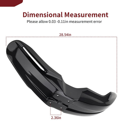 Black Front Fender for Suzuki DRZ400SM (2005–2024) 53111-29FA0-019 53111-29FA0-YLW