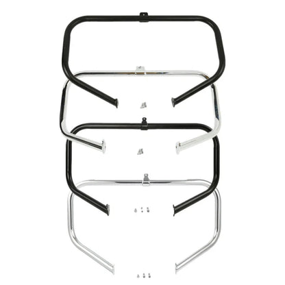 Chrome/Black Highway Engine Guard Crash Bar for Harley Touring (1997–2024)
