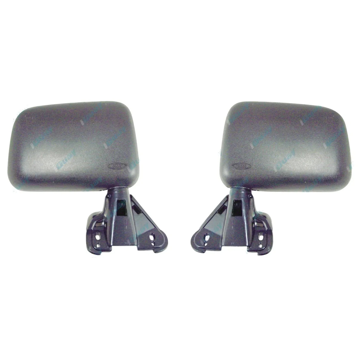 LH+RH Black Manual Door Mirrors Pair for Toyota Hilux 1983-2004 Left Right L+R