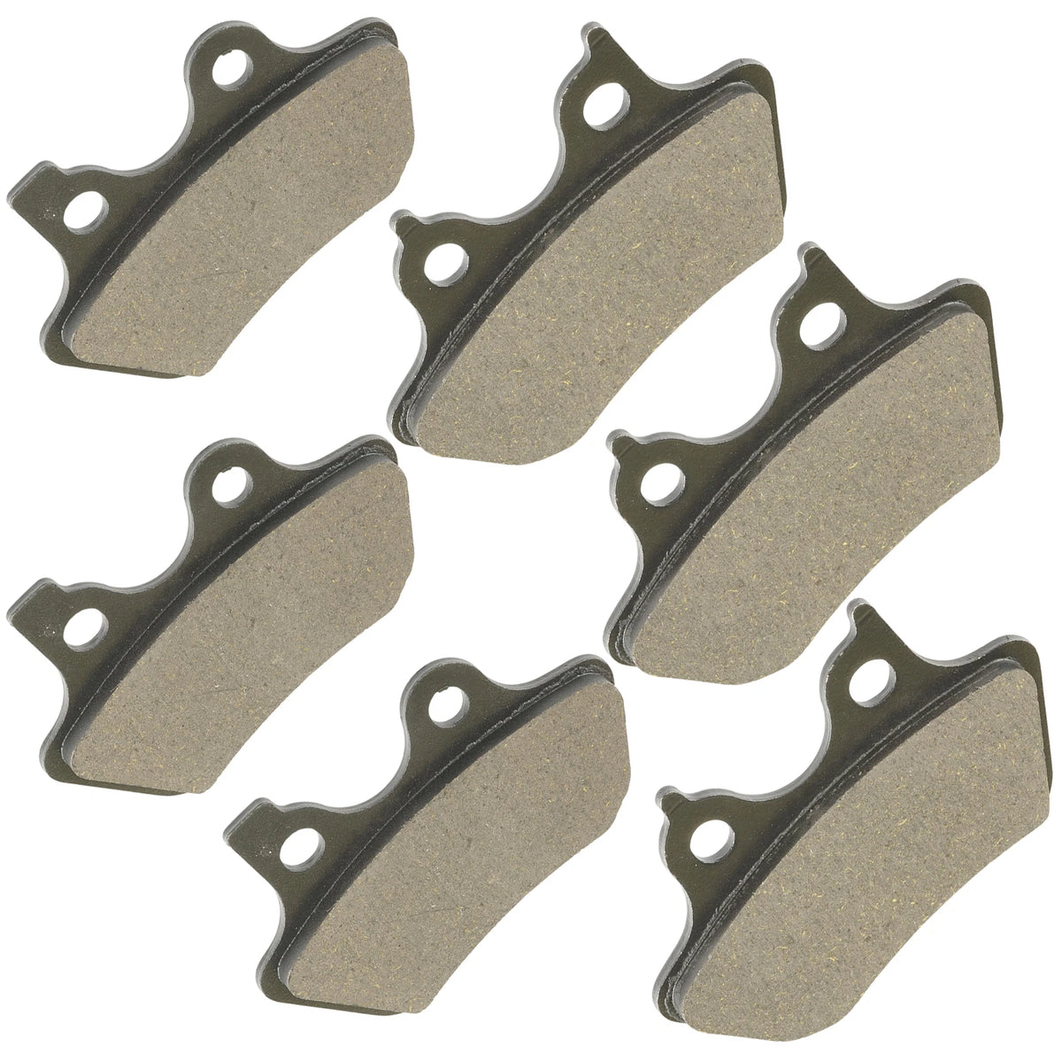 Front Rear Brake Pads for Harley Davidson FLTR 1584 Road Glide (2007) HU3427MP136LR