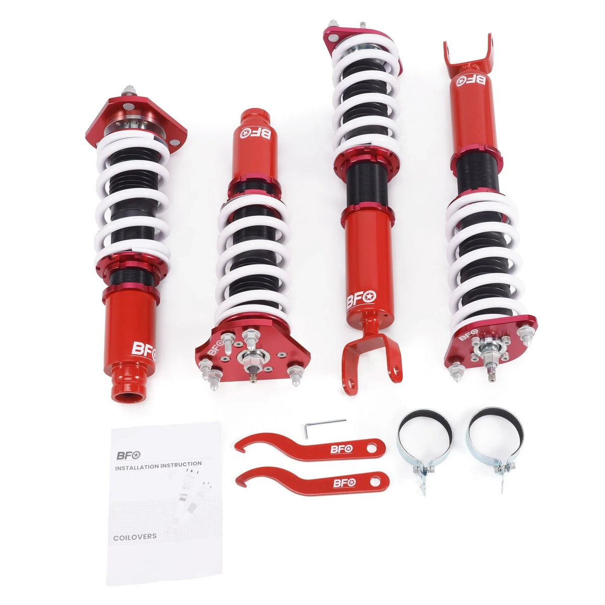 Coilover Suspension Kit 24-Level Damping Adjustable for Honda Prelude (1992–2001)