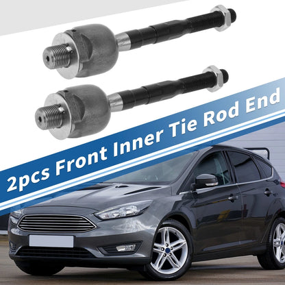 2 Pcs Front Inner Tie Rod End Links for Ford Fusion (2006–2009)