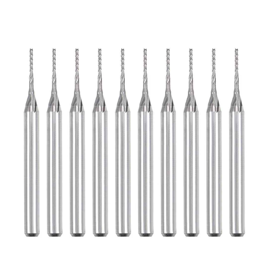 10X 0.7mm Carbide End Mill Engraving Milling Cutter CNC (0.7x5.5mm)