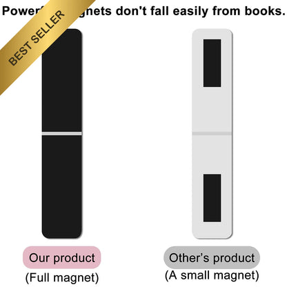 15 Pcs Vintage Magnetic Bookmarks Set for Book Lovers