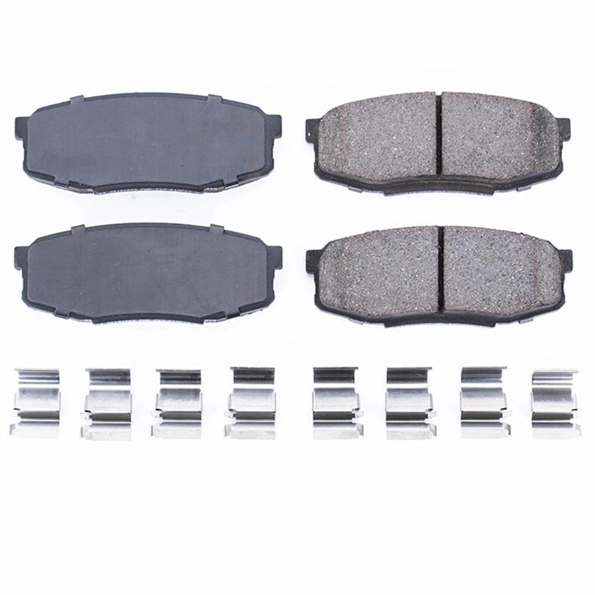 2X Powerstop Brake Pad Sets Rear for Toyota Sequoia Tundra (2010–2022) 17-1304