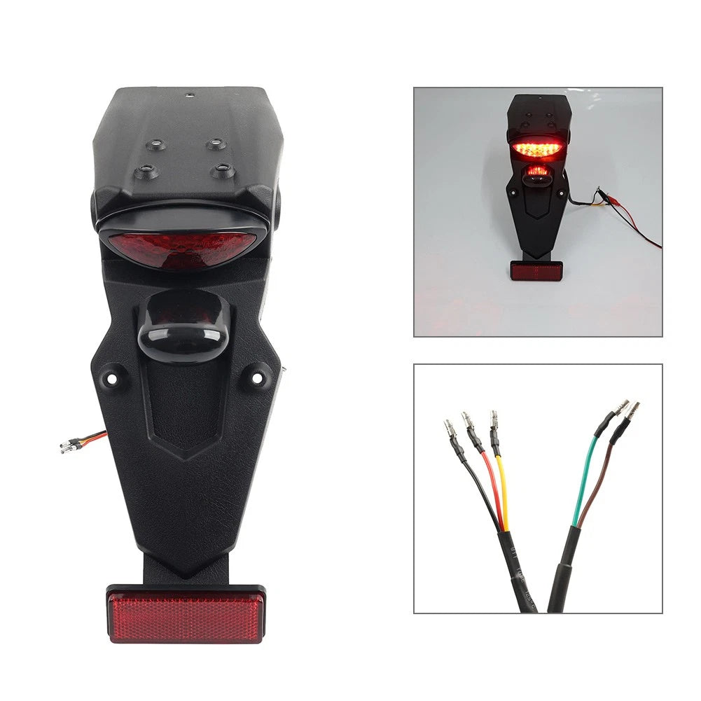 Rear License Plate Bracket for Motorcycle Universal