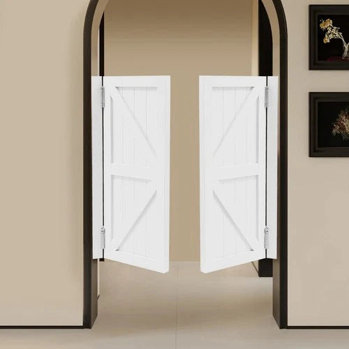 Double-Door Leaf Wood Partition Doors for Entrance Partition