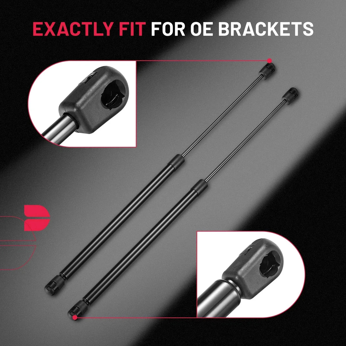 2pc 20 Inch Gas Strut for Motorhome Bed Storage (Fits )