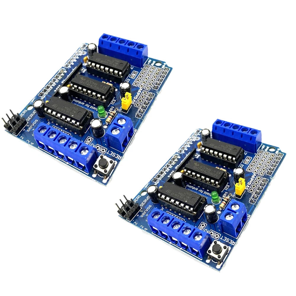 2X L293D Motor Drive Shield for Arduino Mega UNO (No Year Range)