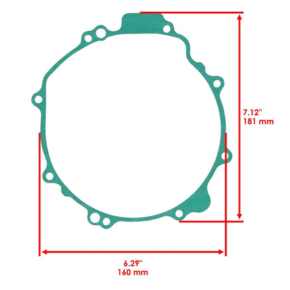 Stator and Gasket for Honda VFR800 Interceptor (2003–2009) ST321+GT490, 31120-MCW-D02, 31120MCWD02