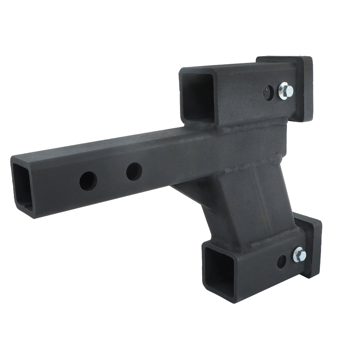 2-In Receiver Adjustable Rise/Drop Dual Hitch Extender for Trailer (BCK100133K)