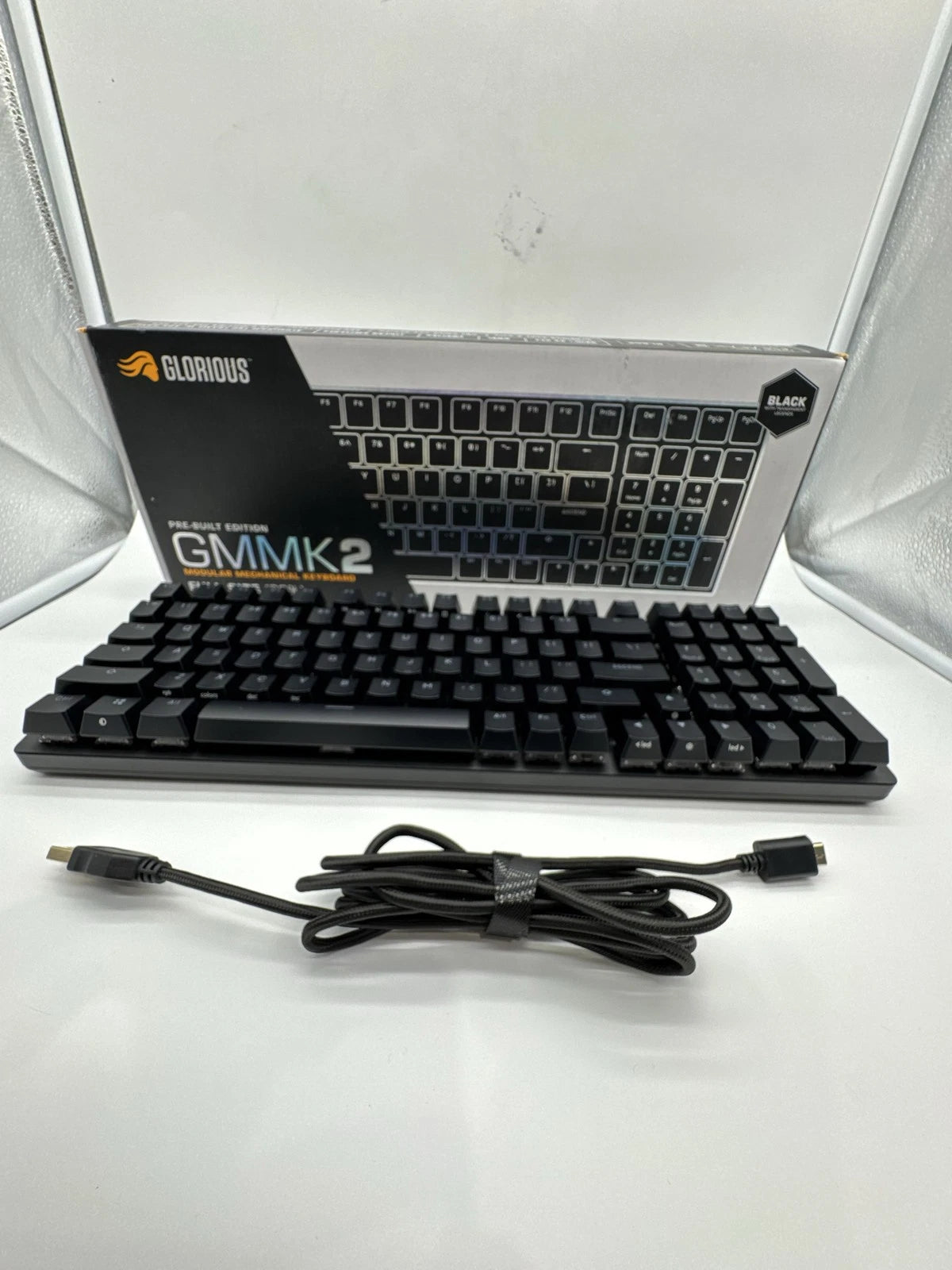 GMMK 2 Wired Mechanical Keyboard Hot Swappable RGB Black