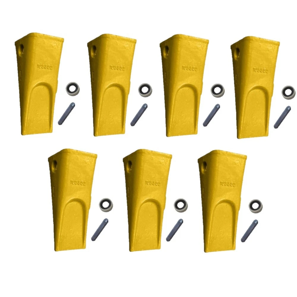 Tooth Pin & Retainer for Caterpillar 224B 225 225B 229 229D 231D E240 (7X)