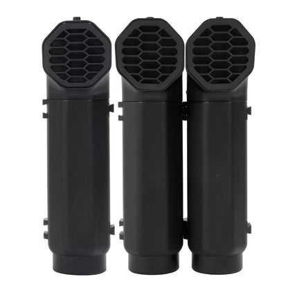 Snorkel Riser Kit for Polaris RZR Turbo 4/S/S 4/XP/XP 4 (2016–2021) Painted Black