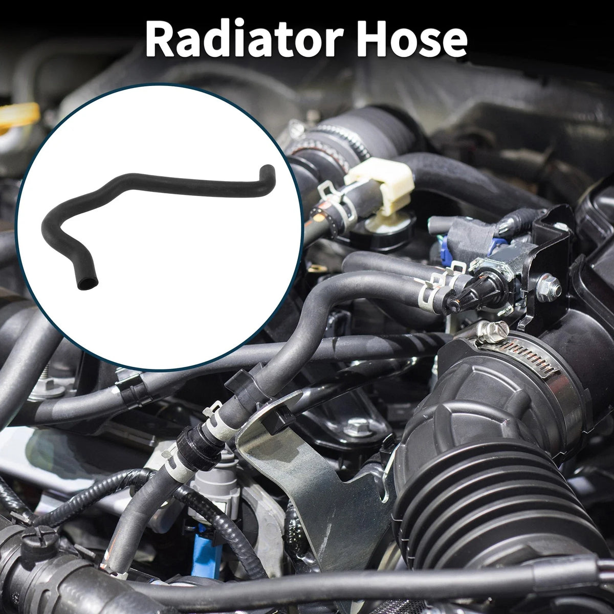 Radiator Hose for Nissan Murano (2015–2021) No. 215015BC0A Upper