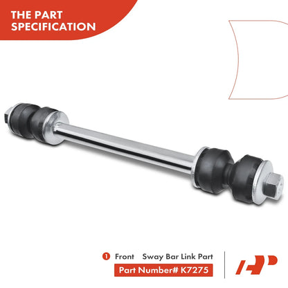 Set of 4 Front Sway Bar Ball Joints for Dodge Ram 1500 2500 3500 (1994–1999)