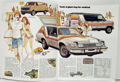 Sales Brochure for Ford Mustang Pickup Truck 4x4 (1977)