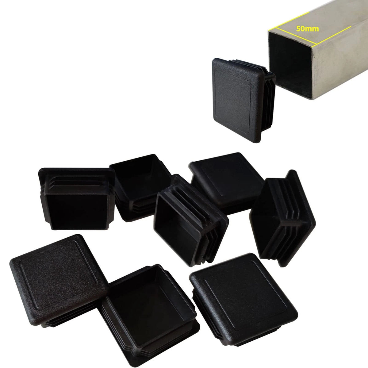 2 Inch Square Tubing End Cap Plug for 2"x2" Tubing (No Specific Years)