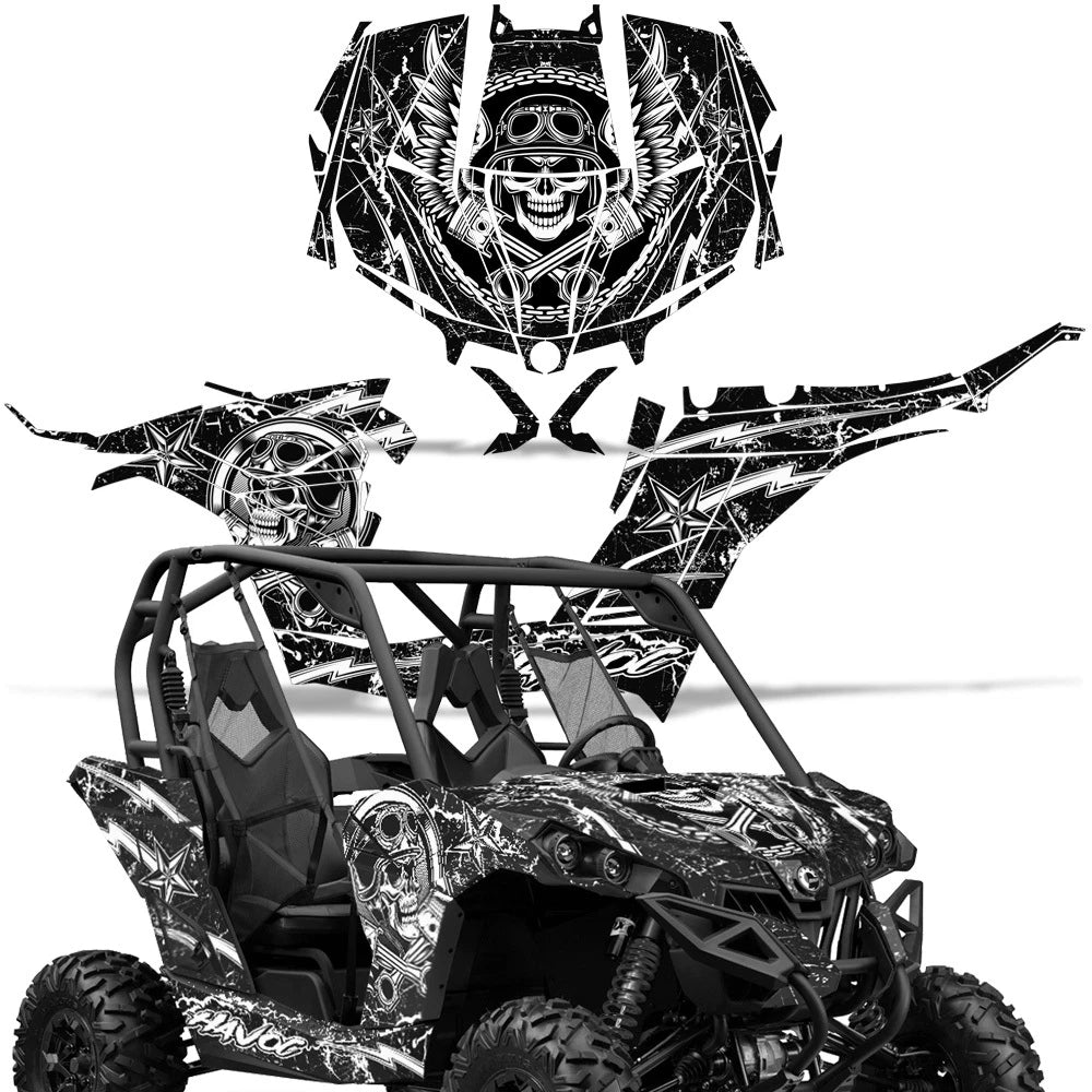 Graphic Decals for Can-Am Maverick 1000 X rs 1000r 1000XDS Turbo (2013–2016)