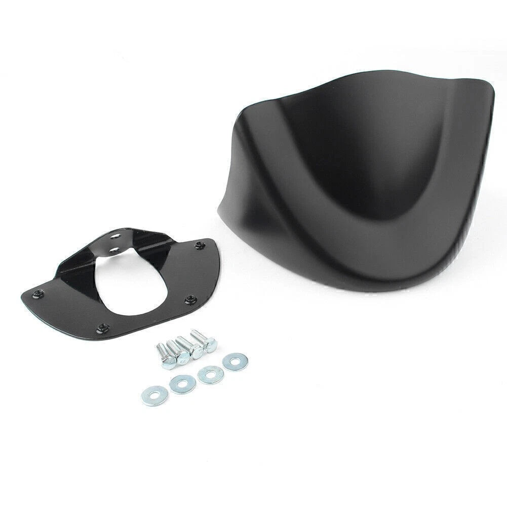 Matte Black Front Chin Spoiler for Harley Dyna FXD FXDB (2006–2015)