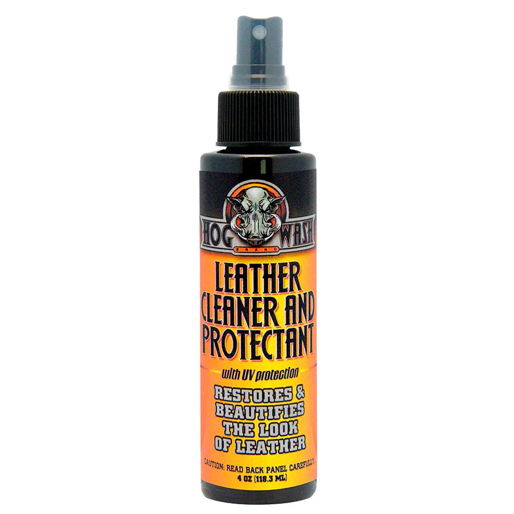 HOG WASH Leather Cleaner & Protectant for Misc. (HW0547) - 4 oz.