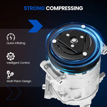 A/C Compressor for Ram ProMaster 1500 2500 3500 (2014–2022) 198396