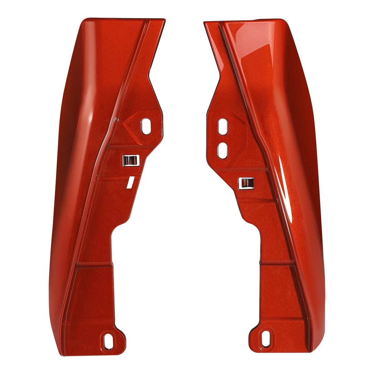 Mid Frame Deflectors for Harley Electra Glide (2009–2024) Sunset Orange