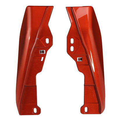 Mid Frame Deflectors for Harley Electra Glide (2009–2024) Sunset Orange