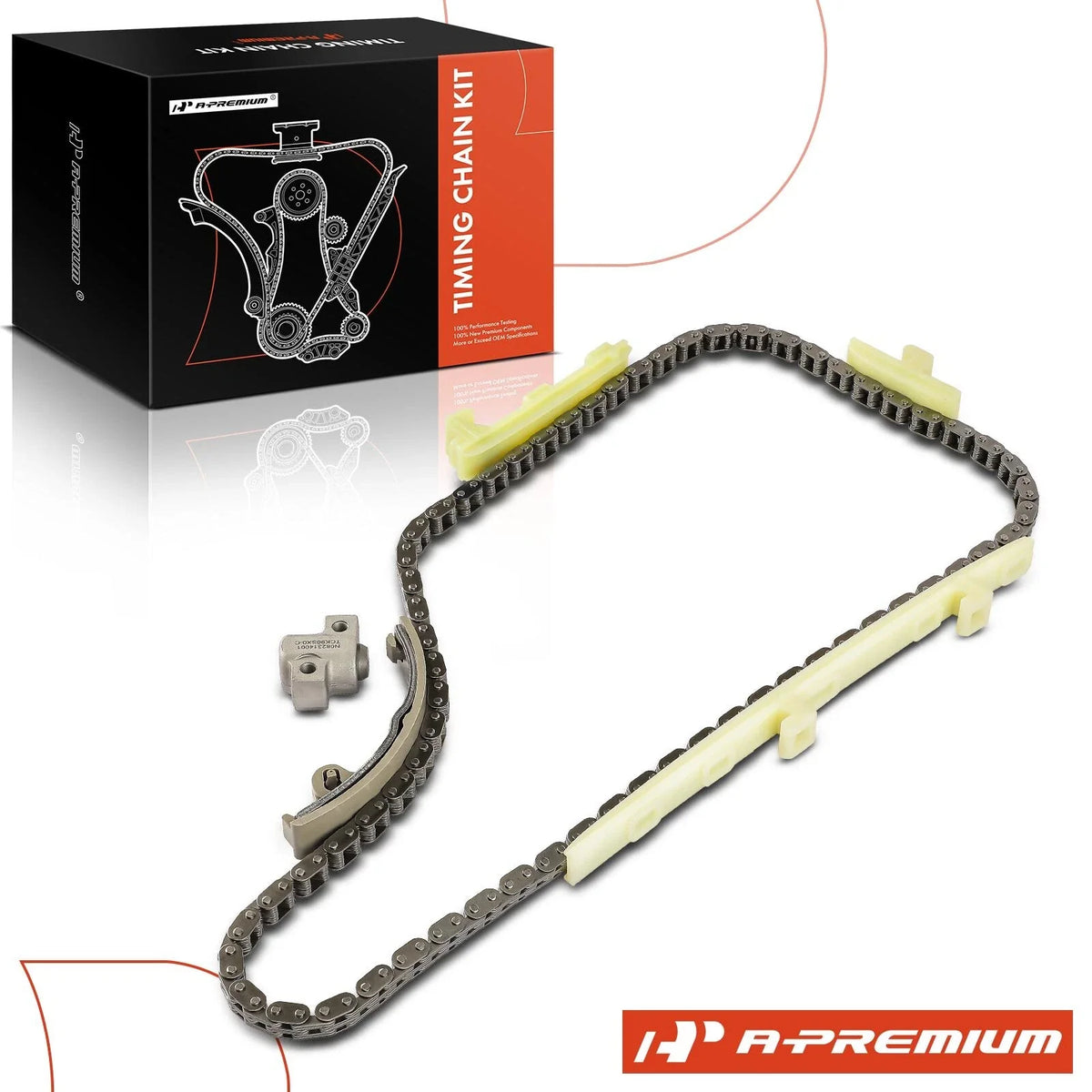 6X Timing Chain Kit for Chevy Malibu, Cavalier, Pontiac (1997–2002)