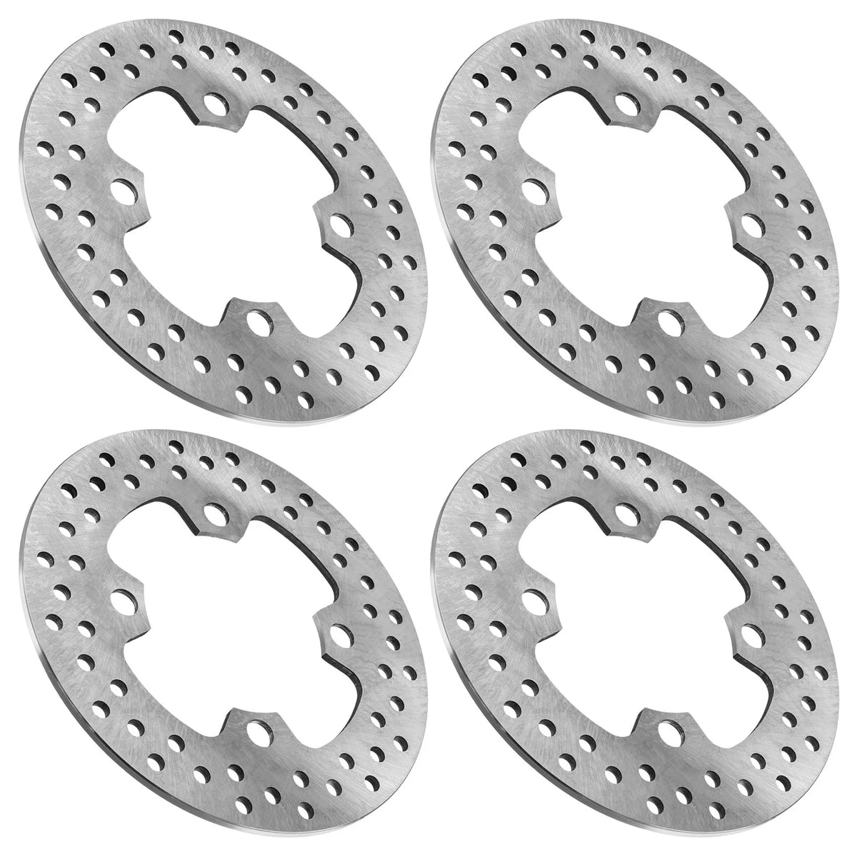 Front & Rear Brake Disc Rotors for Kawasaki Mule Pro-FXT (2015–2026) - DS195+VS, 41080Y009