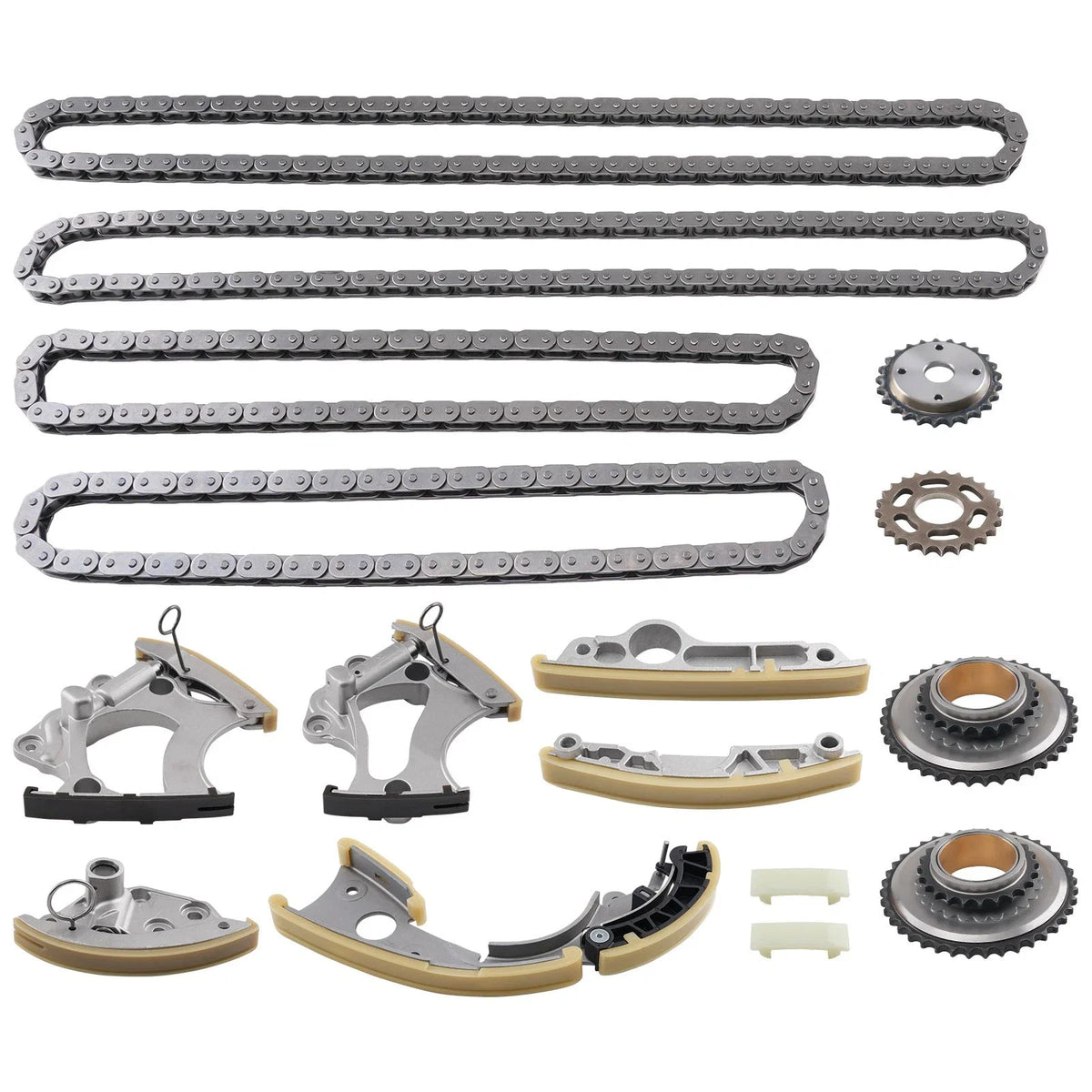 Engine Timing Chain Kit for VW Audi A4 A5 A6 A7 A8 Q7 Q5 Touareg 3.0L (2009–2018)