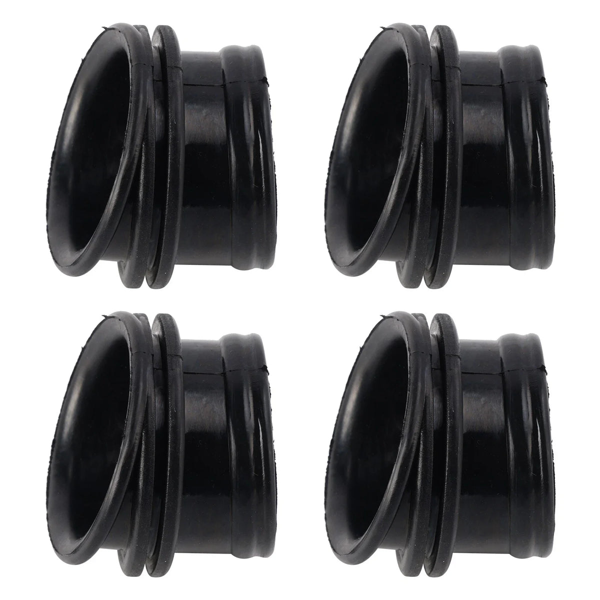 4X Intake Airbox Rubber Boots 14073-1637 for Kawasaki ZR1100 Zephyr (1992–1998)