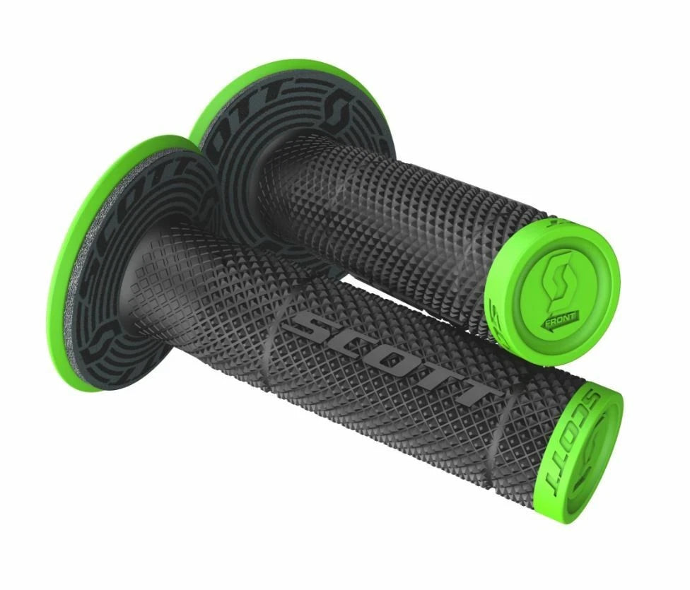 SX2 Grips for (219624-5857) - Neon Orange/Black, Soft Compound