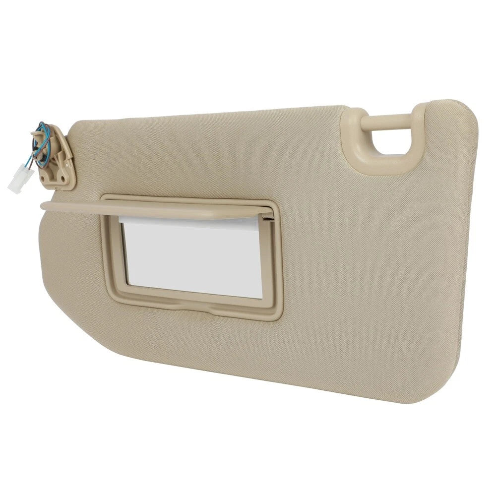 Left Tan Sun Visor with Lamp for Infiniti JX35 (2013)