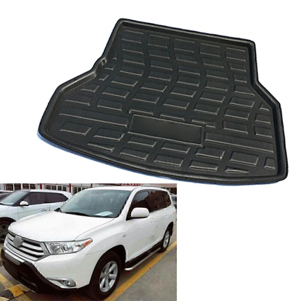 Rear Trunk Tray Cargo Mat for Toyota Highlander Kluger (2009–2014)