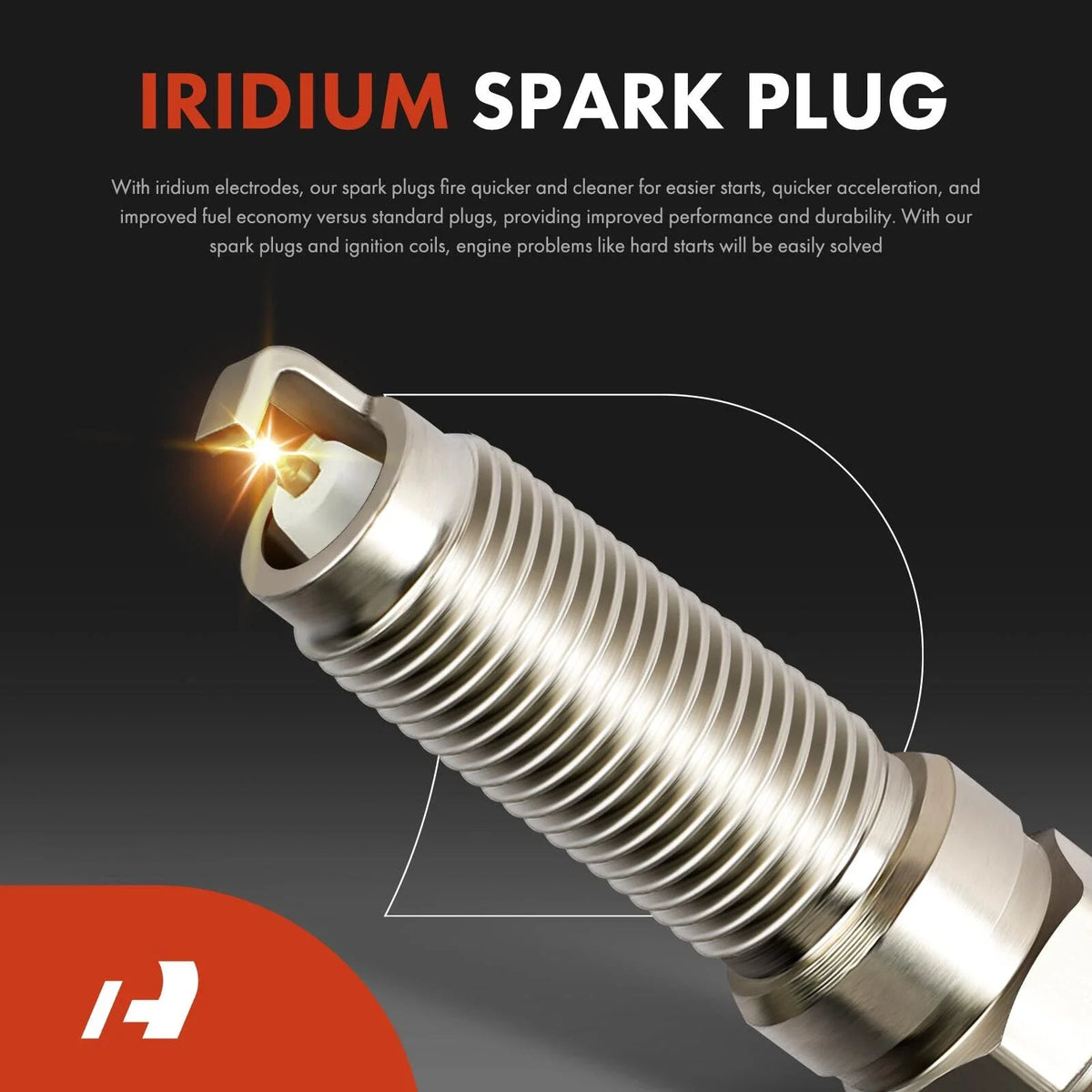 Set of 8 Ignition Coils & Iridium Spark Plugs for Chevrolet GMC Buick Saab