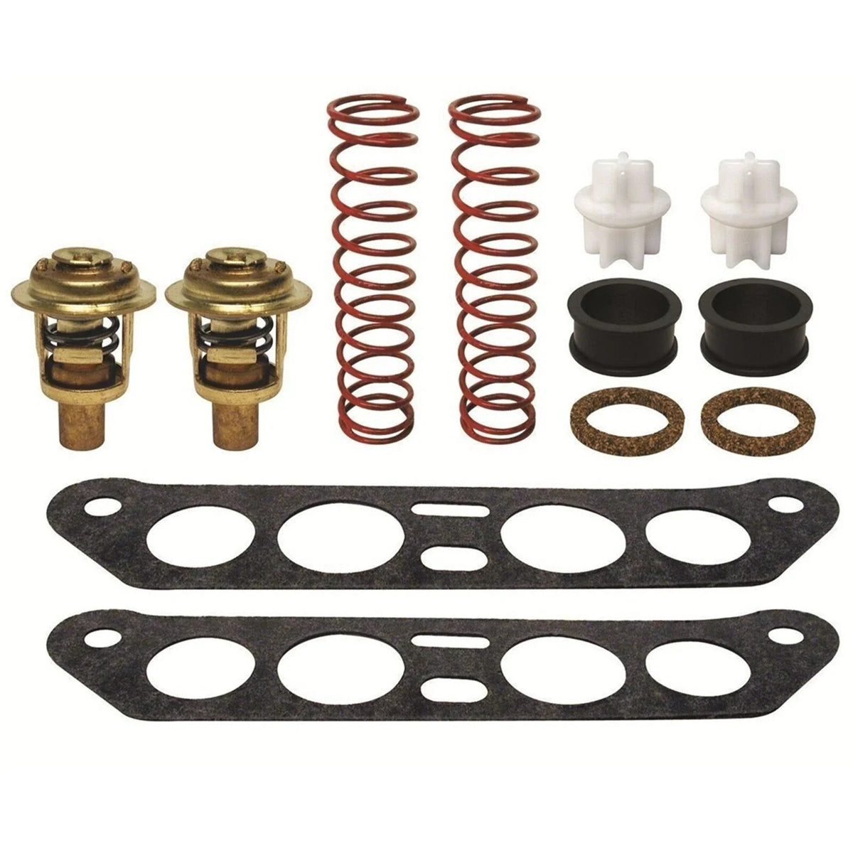 Thermostat Kit for Johnson Evinrude 85-140 V4 (1985–1995) 18-3673 340975 340976