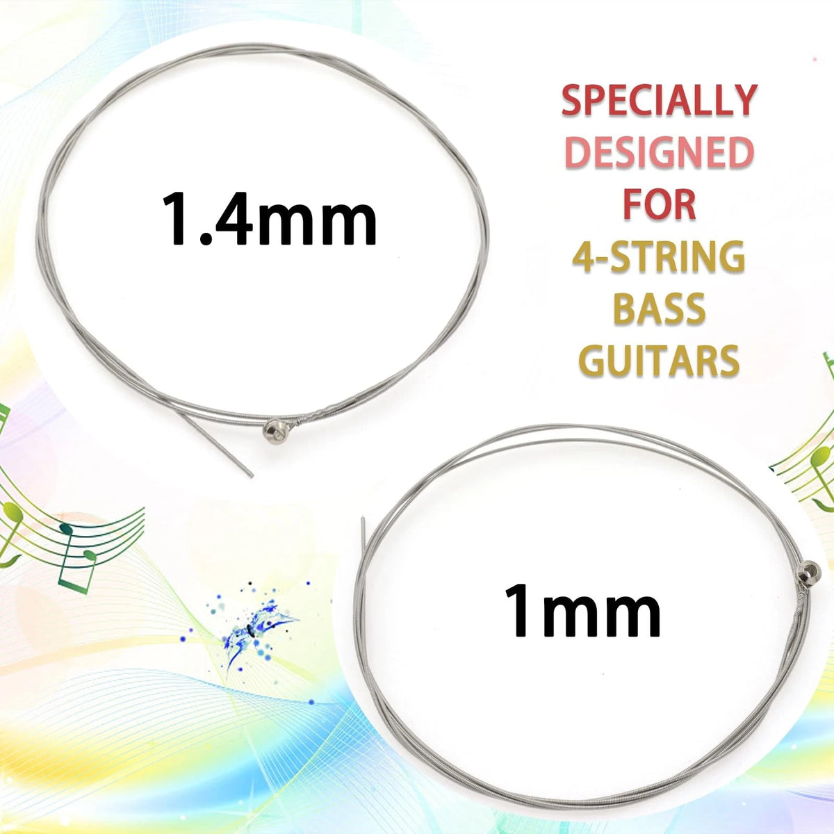 4 String Bass Guitar Strings for CashBeat
