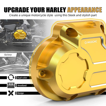 Transmission Side Cover 37116-06 for Harley Road King SE FLHR (2007–2014)