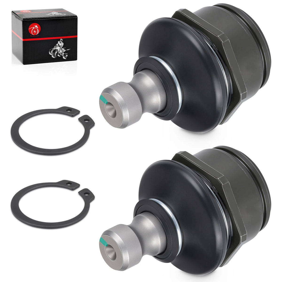 Set of 2 Front Lower A Arm Ball Joints for Kawasaki KVF300 KVF400 (1999–2006) 59266-1115