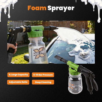 Foam Gun Car Wash Spray for Garden Hose (3/4 Inlet Thread)