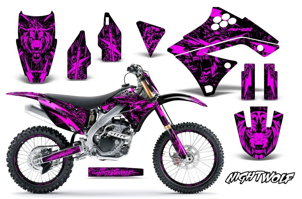 Graphics Stickers +#PLT/RIM Decals for Kawasaki KX250F (2009–2012)